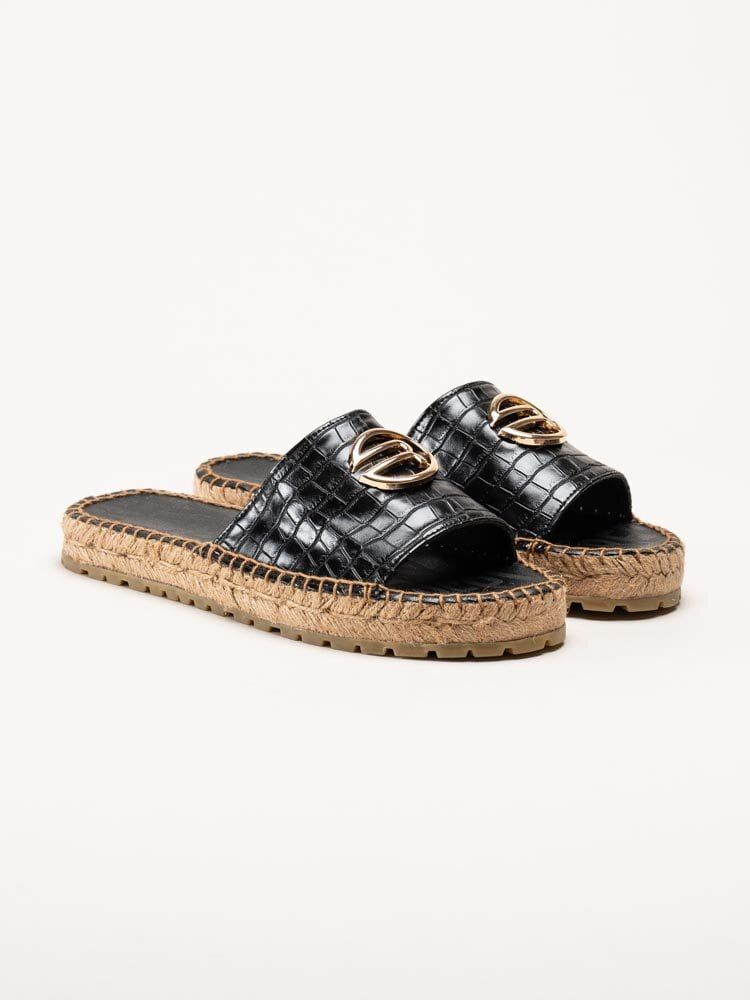 Replay - Collie Cocco - Svarta slip in tofflor