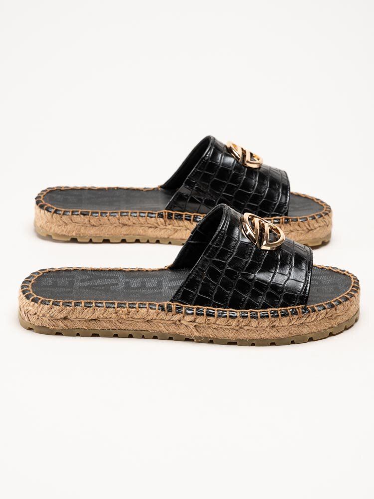 Replay - Collie Cocco - Svarta slip in tofflor