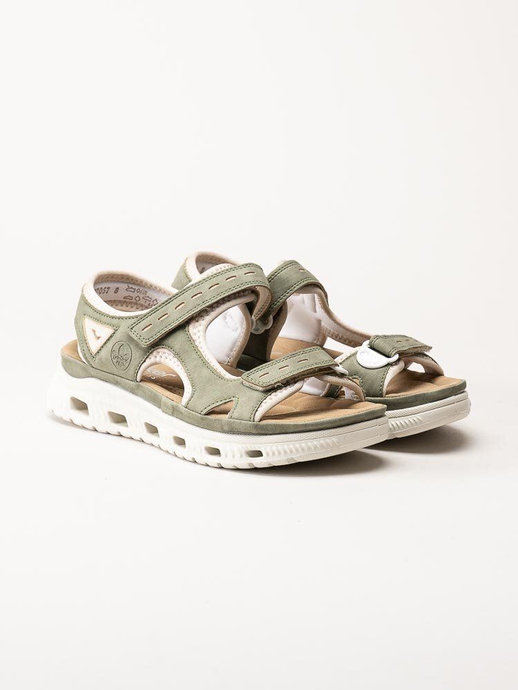 Rieker - Gröna sportiga sandaler