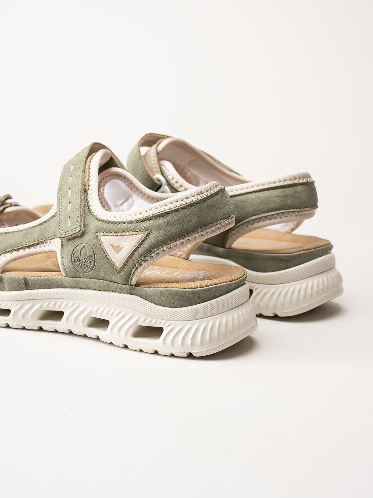 Rieker - Gröna sportiga sandaler