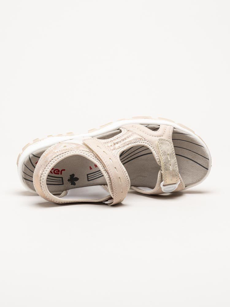 Rieker - Ljusrosa sportiga sandaler