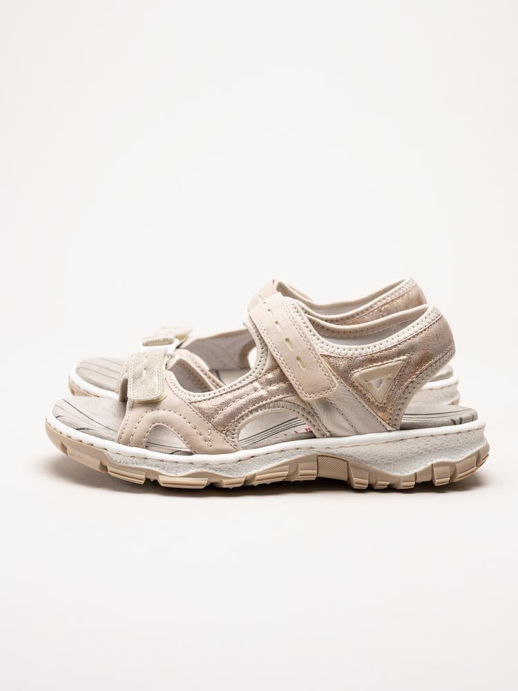 Rieker - Ljusrosa sportiga sandaler