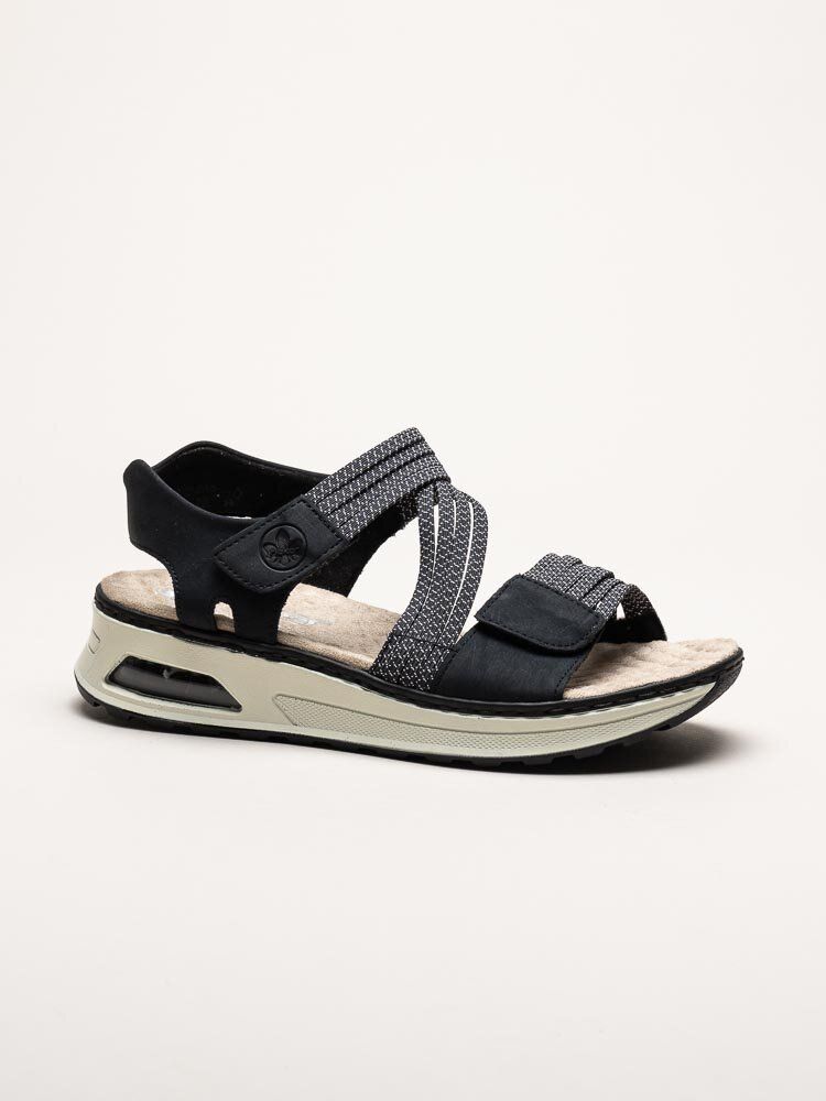 Rieker - Mörkblå sportiga sandaler