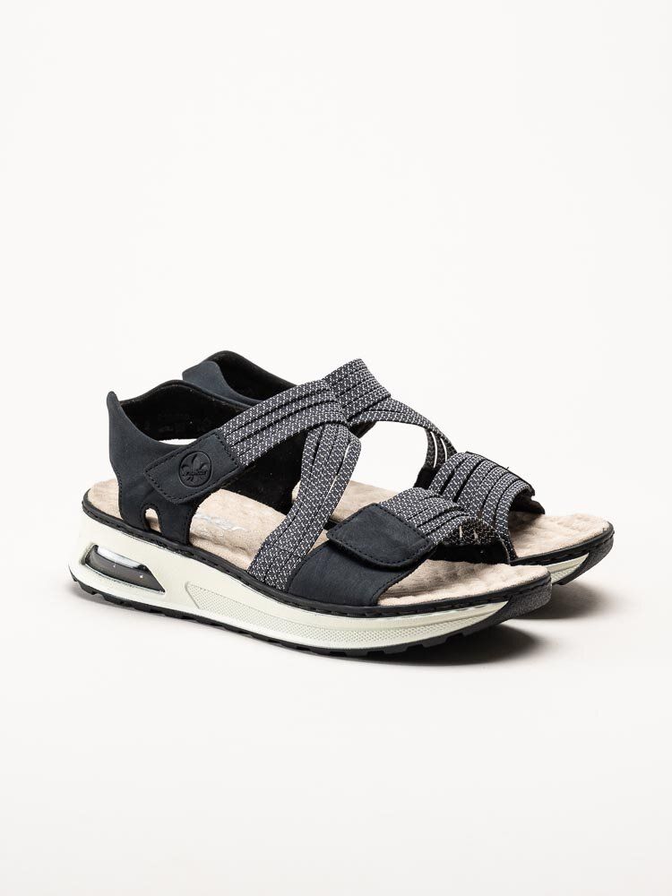 Rieker - Mörkblå sportiga sandaler
