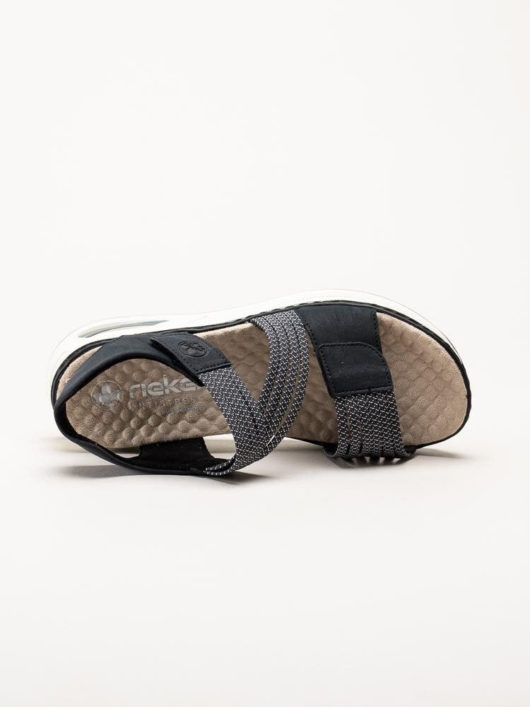 Rieker - Mörkblå sportiga sandaler