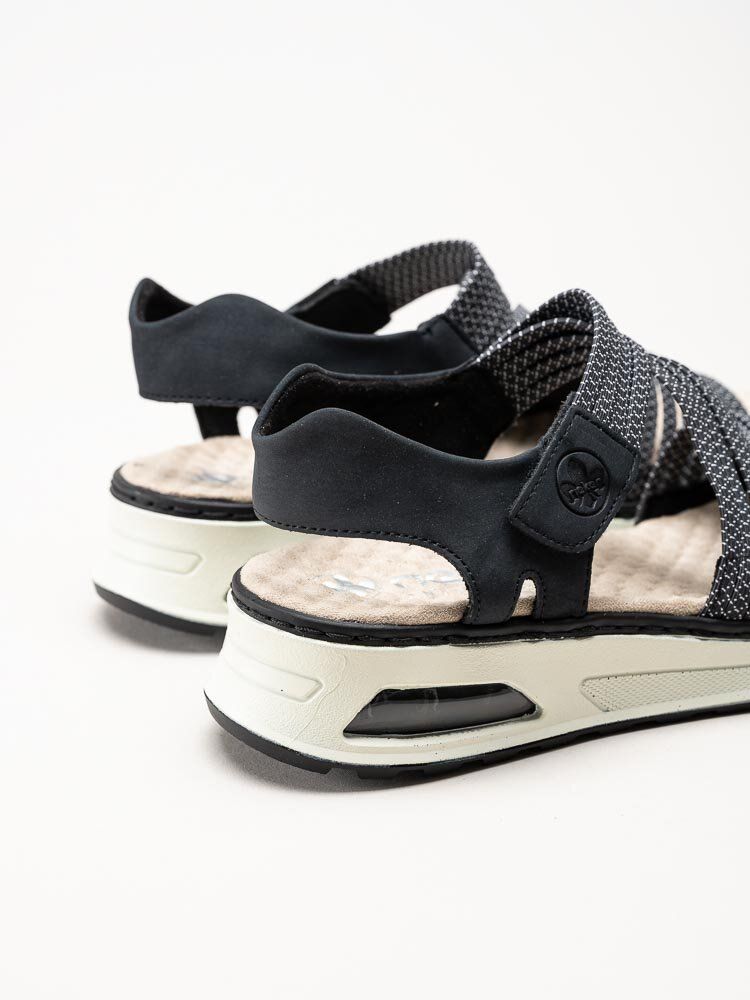 Rieker - Mörkblå sportiga sandaler