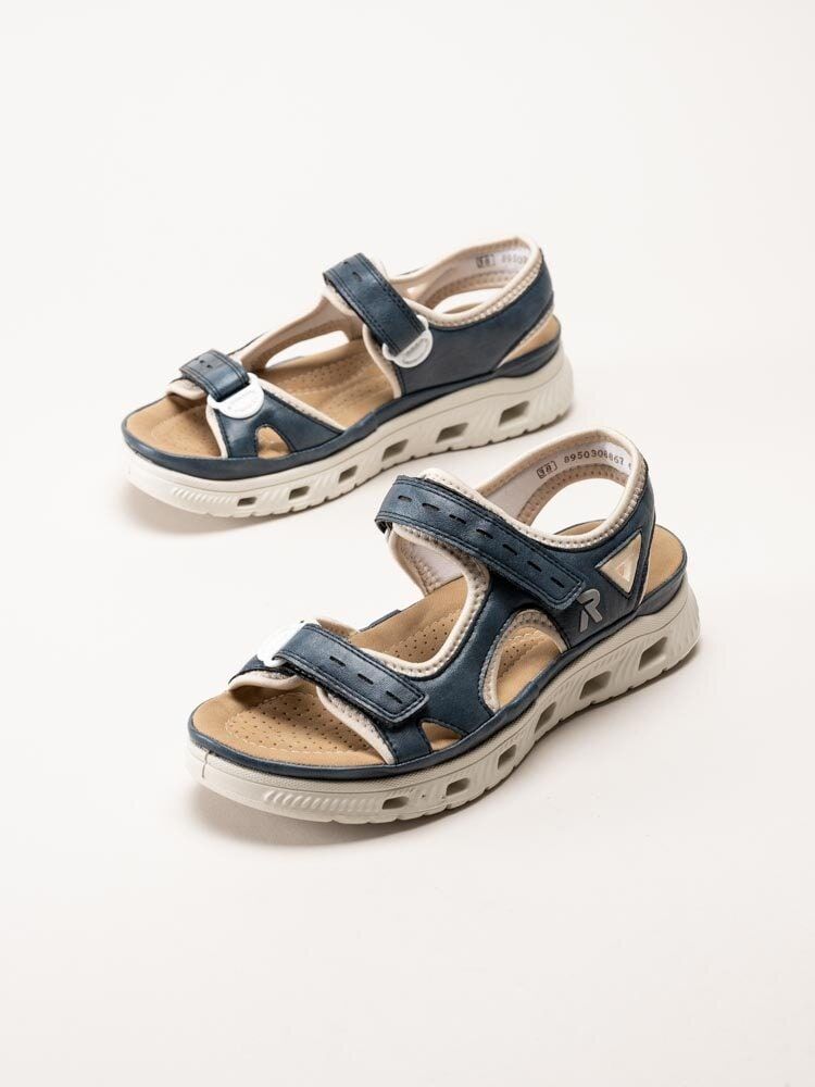 Rieker - Blå sportiga sandaler