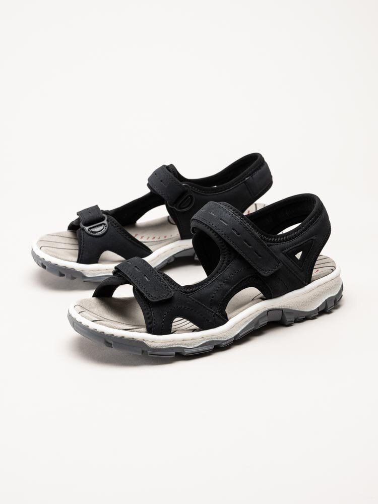 Rieker - Mörkblå sportiga sandaler
