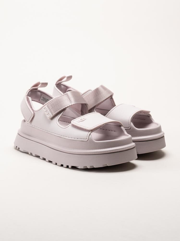 UGG - W GoldenGlow - Ljusrosa platåsandaler