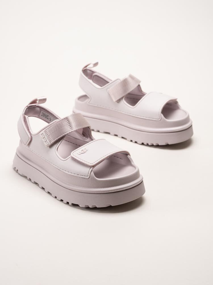 UGG - W GoldenGlow - Ljusrosa platåsandaler
