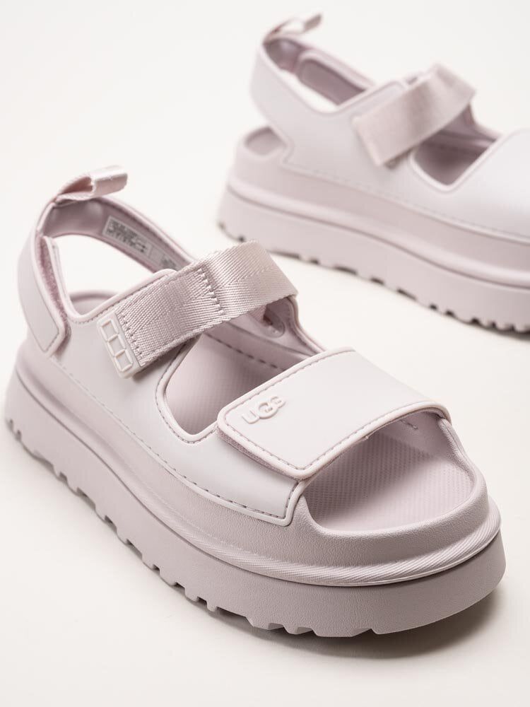 UGG - W GoldenGlow - Ljusrosa platåsandaler