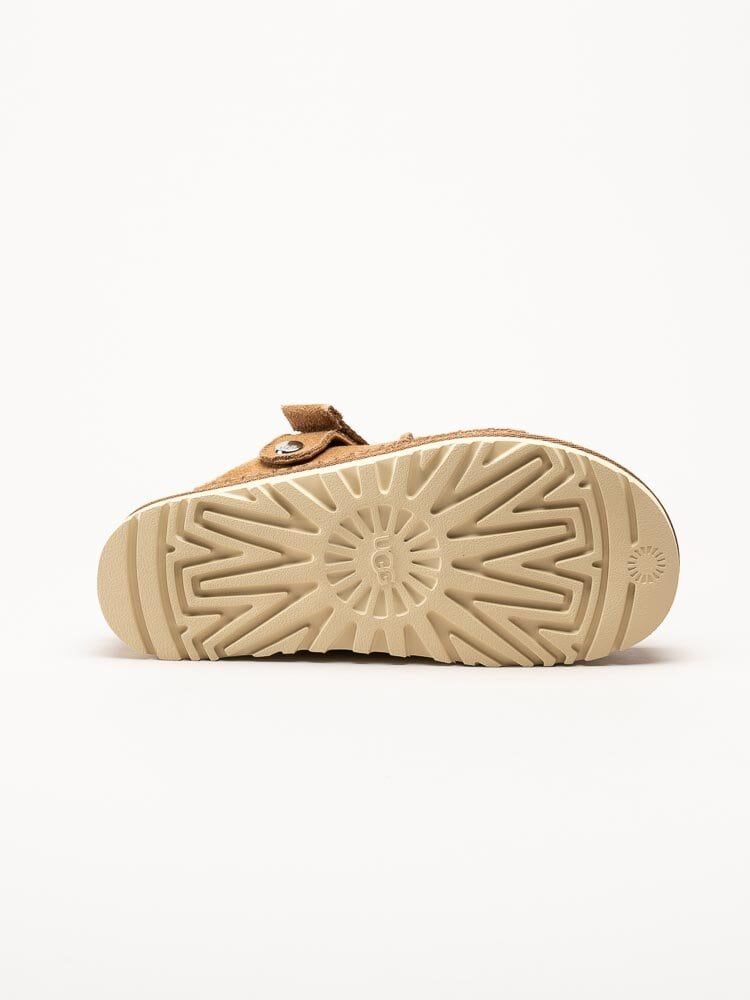 UGG - W Goldenstar Glide - Bruna sandaler i mocka