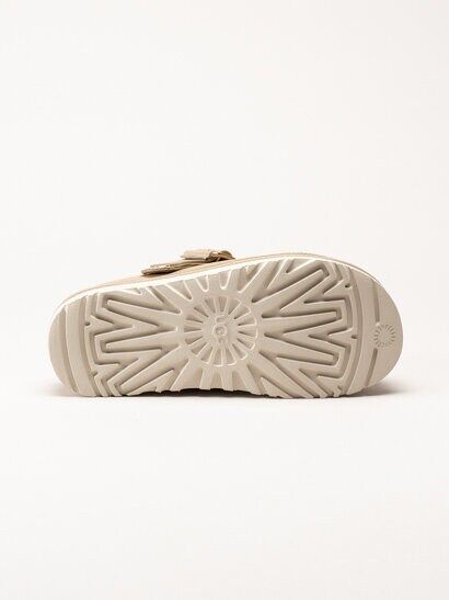 UGG - W Goldenstar Villa Clog - Beige Clogs i nubuck