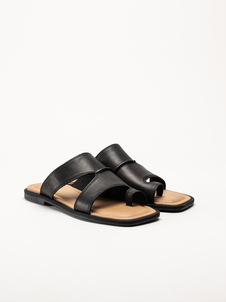 UGG - W Matira - Svarta slip in sandaler i skinn