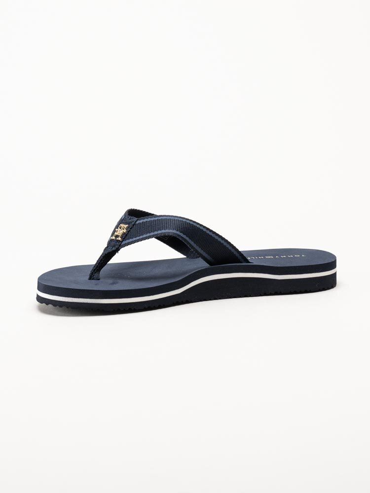 Tommy Hilfiger - Webbing Beach Sandal - Blå flip flops