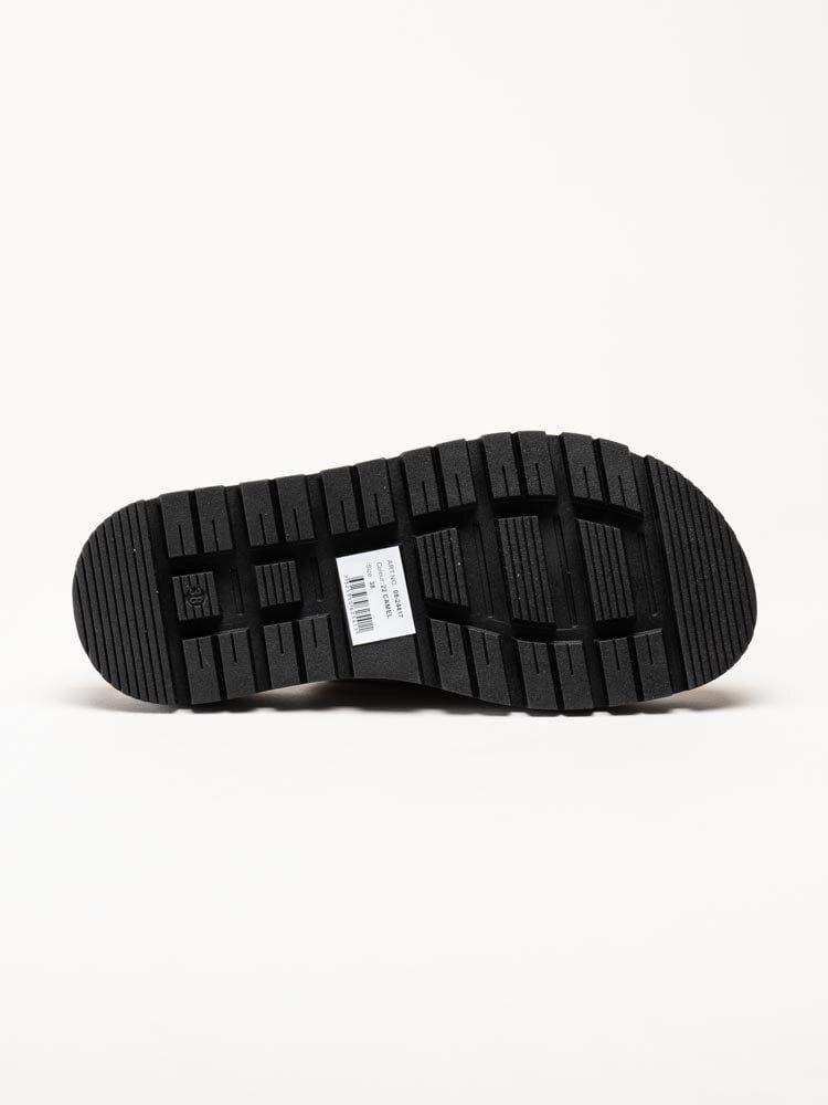 Johnny Bulls - Ljusbruna slip in sandaler i mocka
