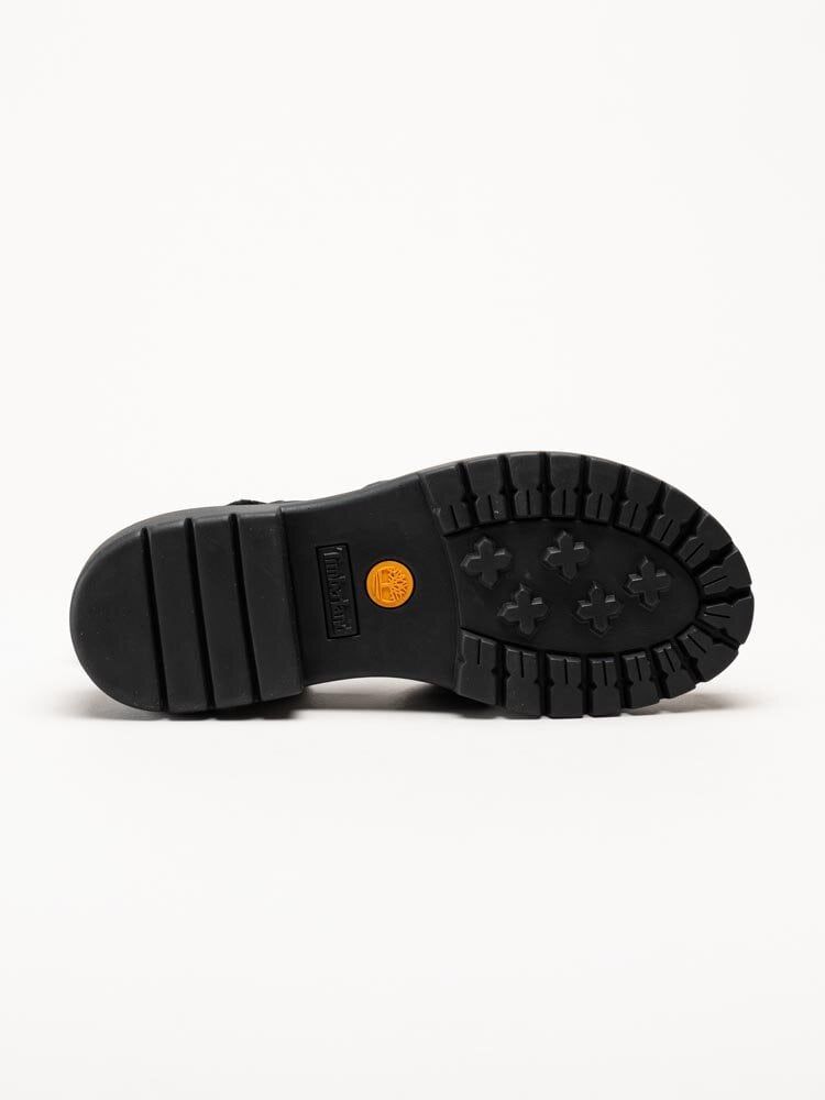 Timberland - London Vibe - Svarta sandaler med kryssomtag i skinn