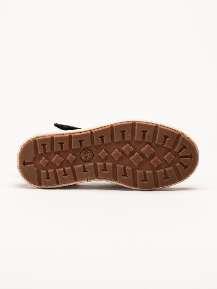 Timberland - Belmar Waves - Svarta korssandaler i mjukt skinn