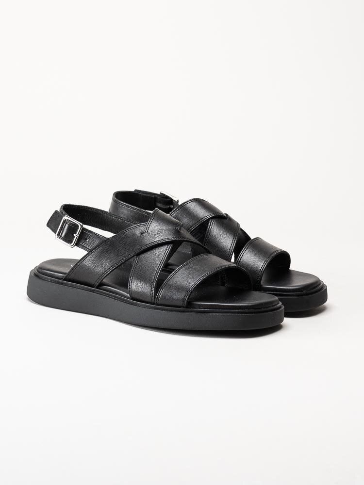 Vagabond - Connie - Svarta sandaler i skinn
