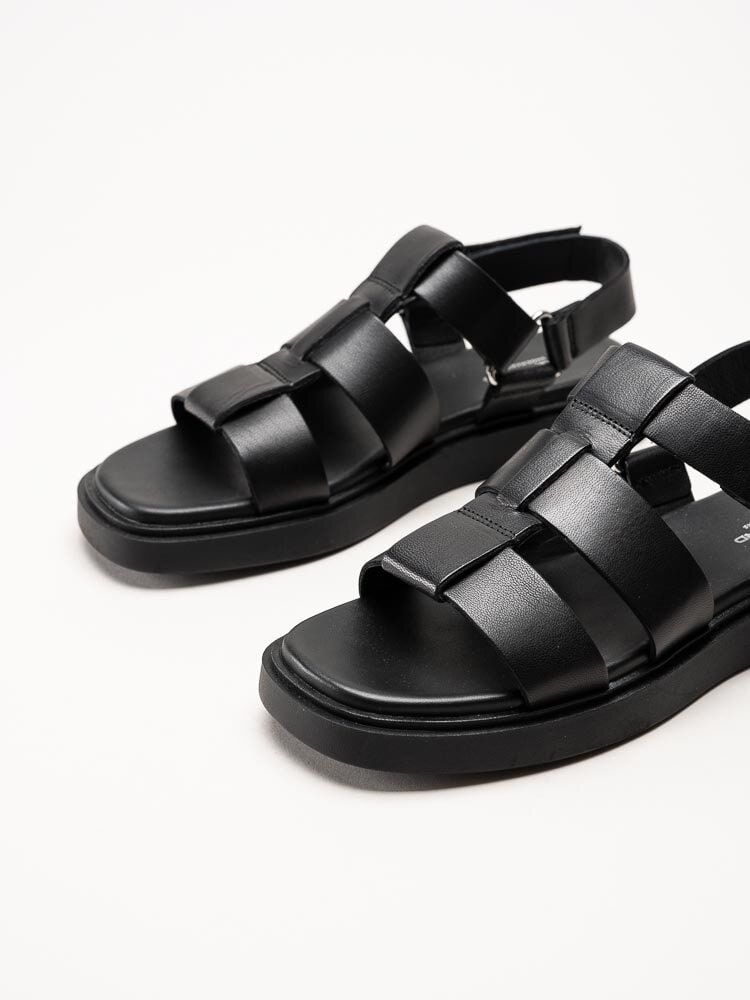 Vagabond - Connie - Svarta sandaler i skinn