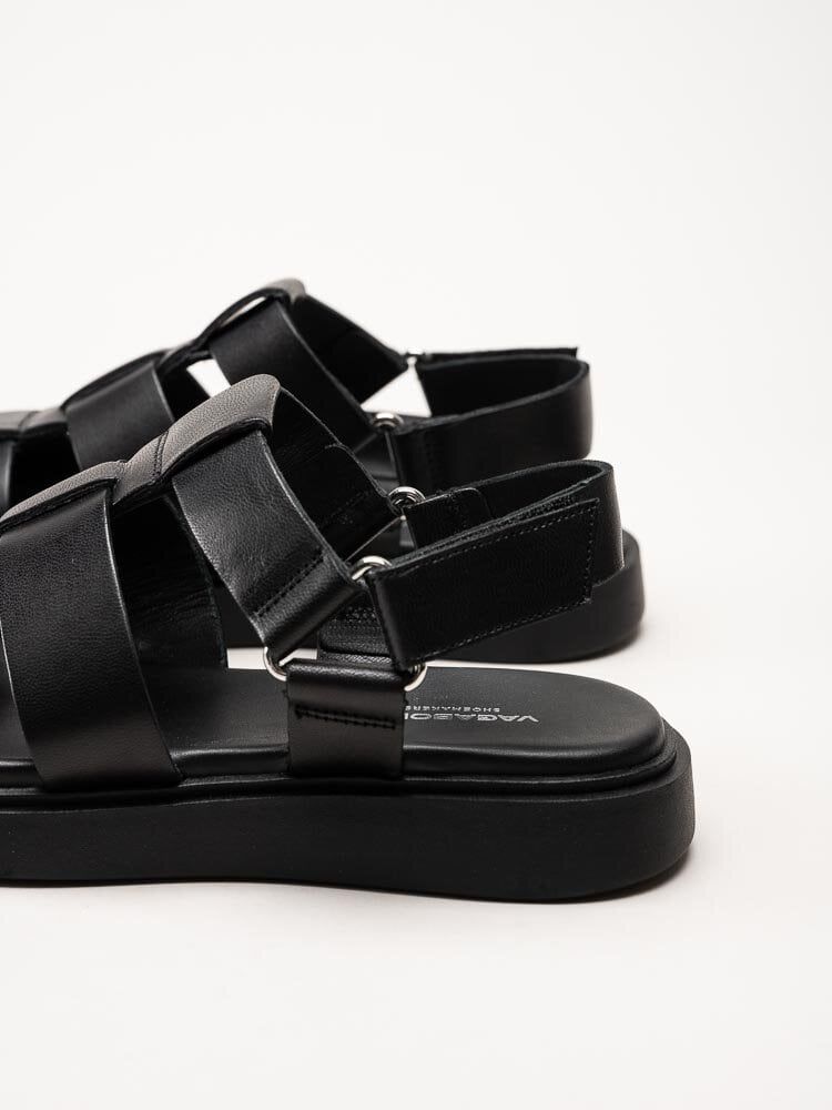 Vagabond - Connie - Svarta sandaler i skinn