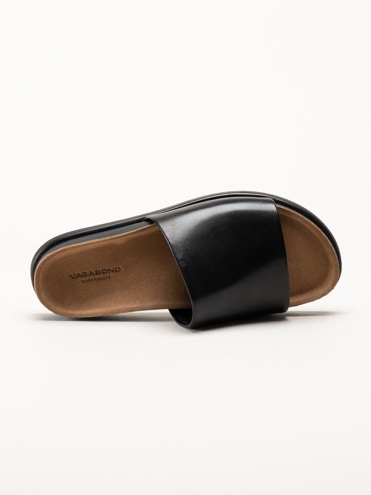 Vagabond - Effie - Svarta slip in sandaler i skinn