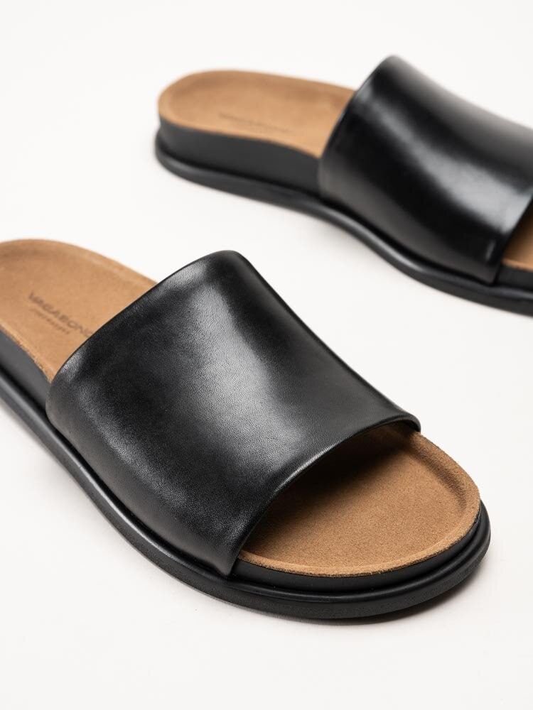 Vagabond - Effie - Svarta slip in sandaler i skinn