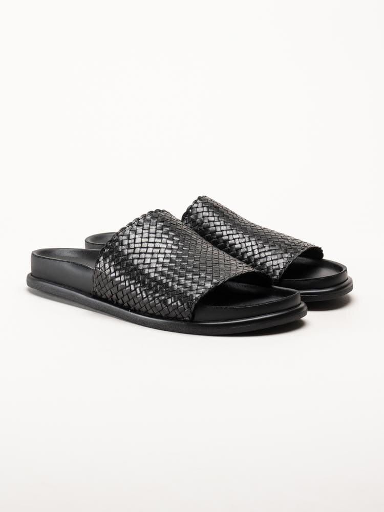 Vagabond - Effie - Svarta slip in sandaler i skinn