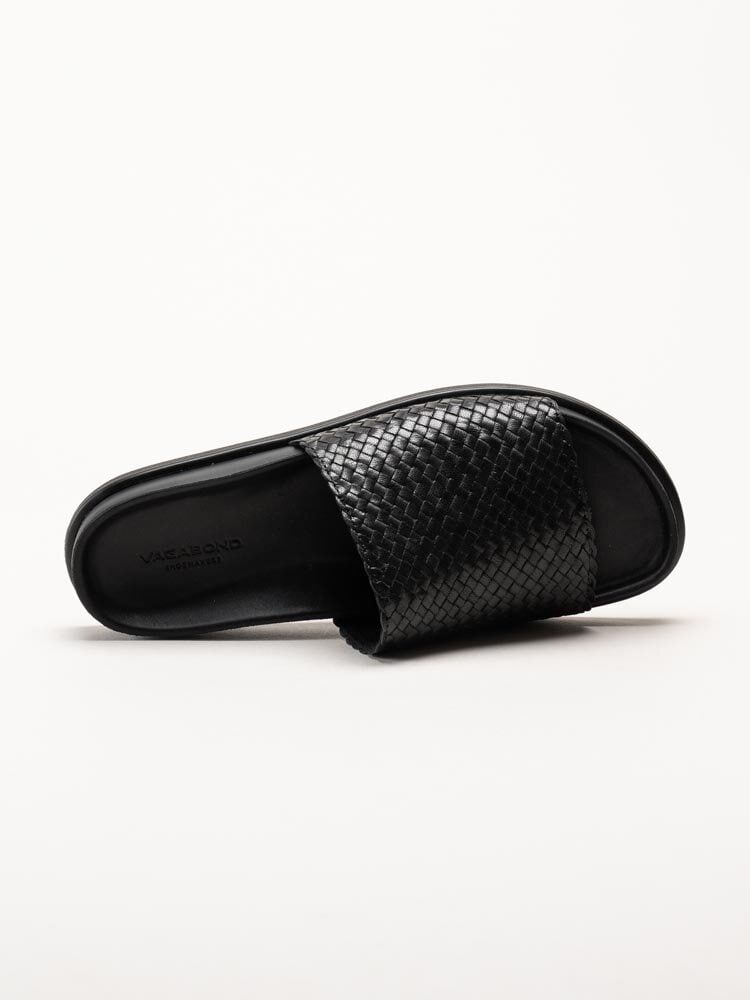 Vagabond - Effie - Svarta slip in sandaler i skinn