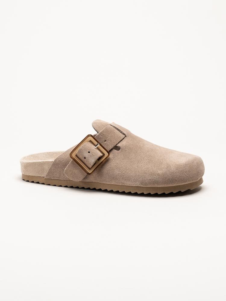Colors of California - HC.BIO086-mud - Beige slip in tofflor i mocka