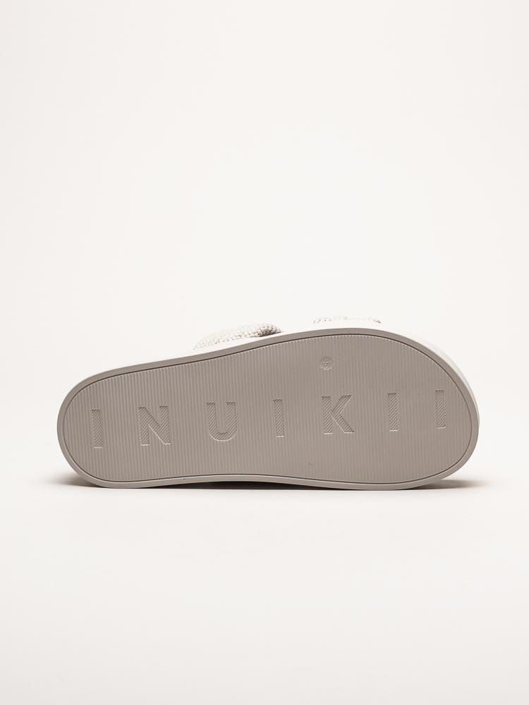 Inuikii - Cord Athena - Grå slip in sandaler i skinn