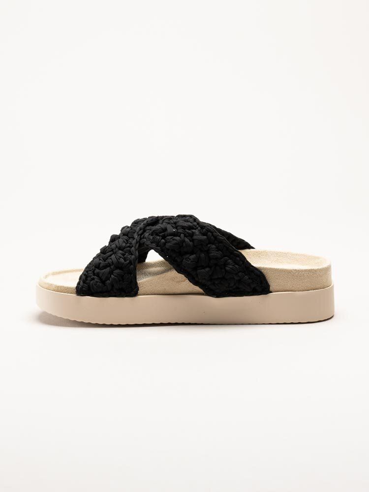 Exani - Leona - Svarta slip in tofflor
