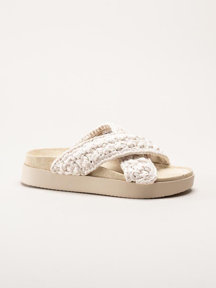 Exani - Leona - Vita slip in tofflor