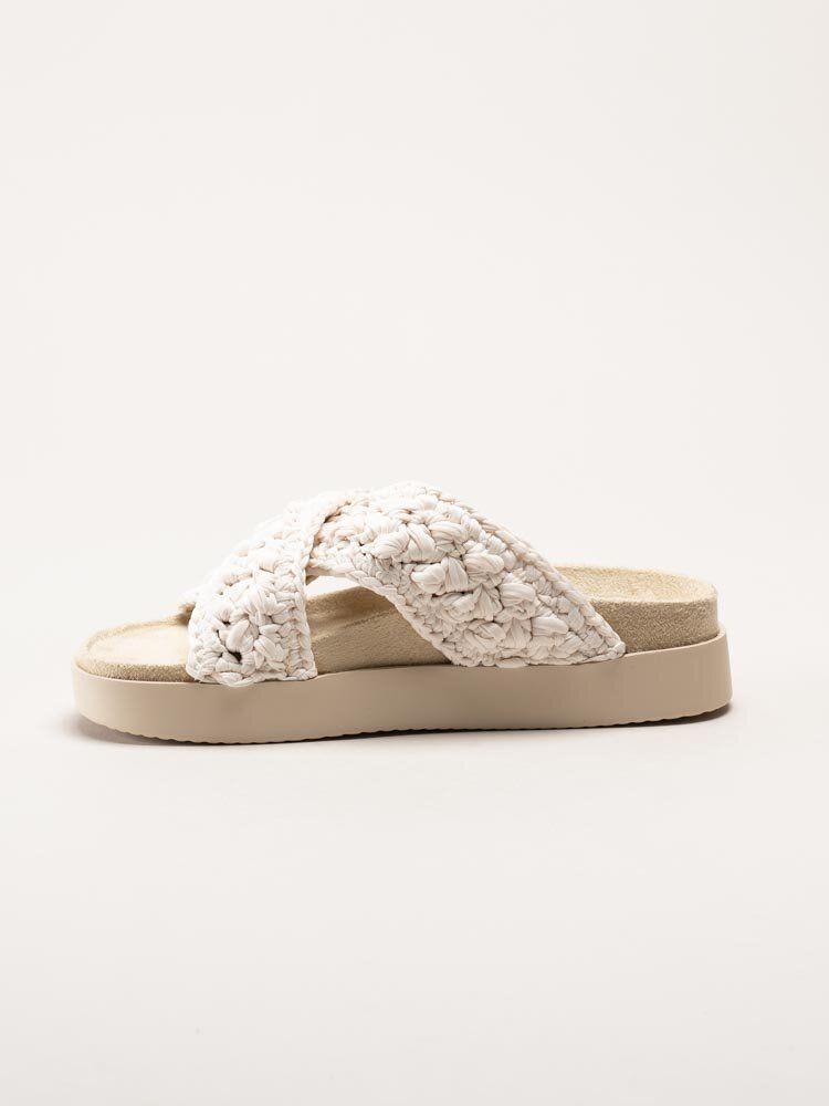 Exani - Leona - Vita slip in tofflor