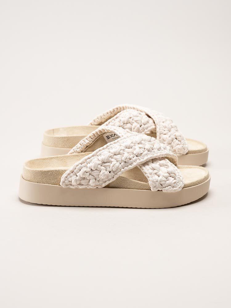 Exani - Leona - Vita slip in tofflor