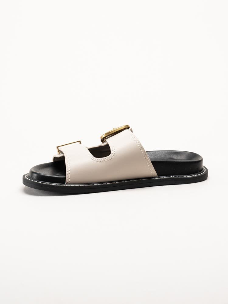 Steve Madden - Arch-E - Beige slip in sandaler i skinn