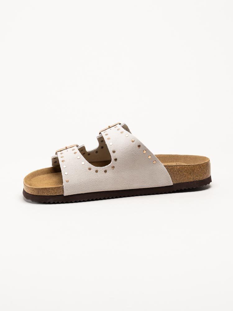 CpH Comfort - Beige slip in sandaler i mocka