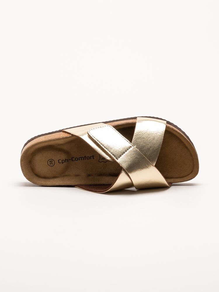 CpH Comfort - Guldiga slip in sandaler
