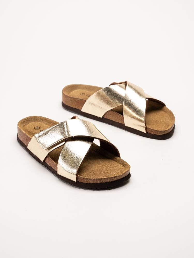 CpH Comfort - Guldiga slip in sandaler