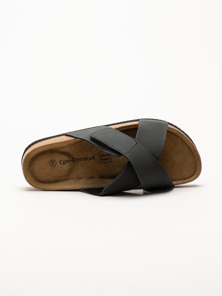 CpH Comfort - Svarta slip in sandaler
