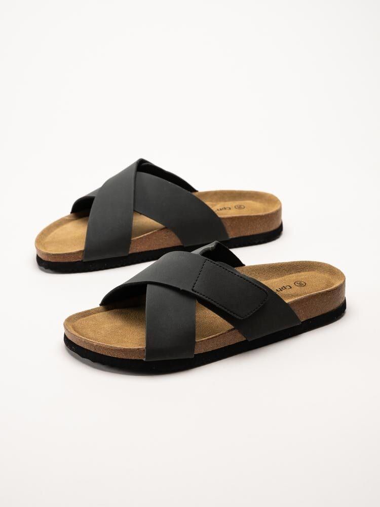 CpH Comfort - Svarta slip in sandaler