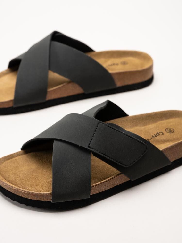 CpH Comfort - Svarta slip in sandaler
