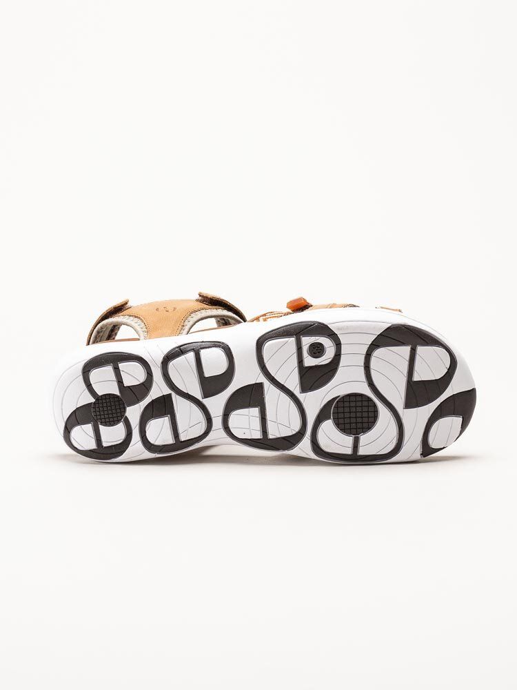 Green Comfort - Corsica W - Ljusbrun sandal i mjukt skinn