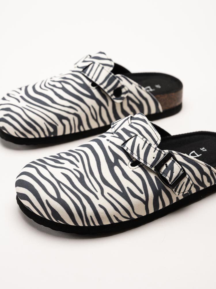 Duffy - Zebramönstrade slip in sandaler