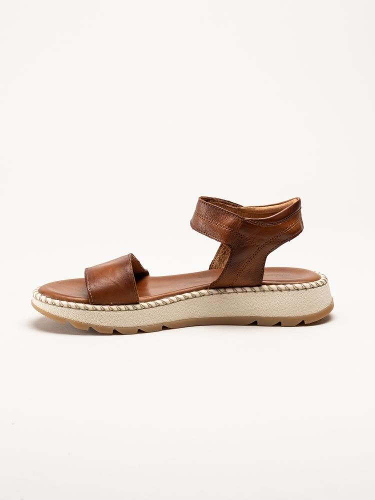 Rosa Negra - Bruna sandaler i skinn