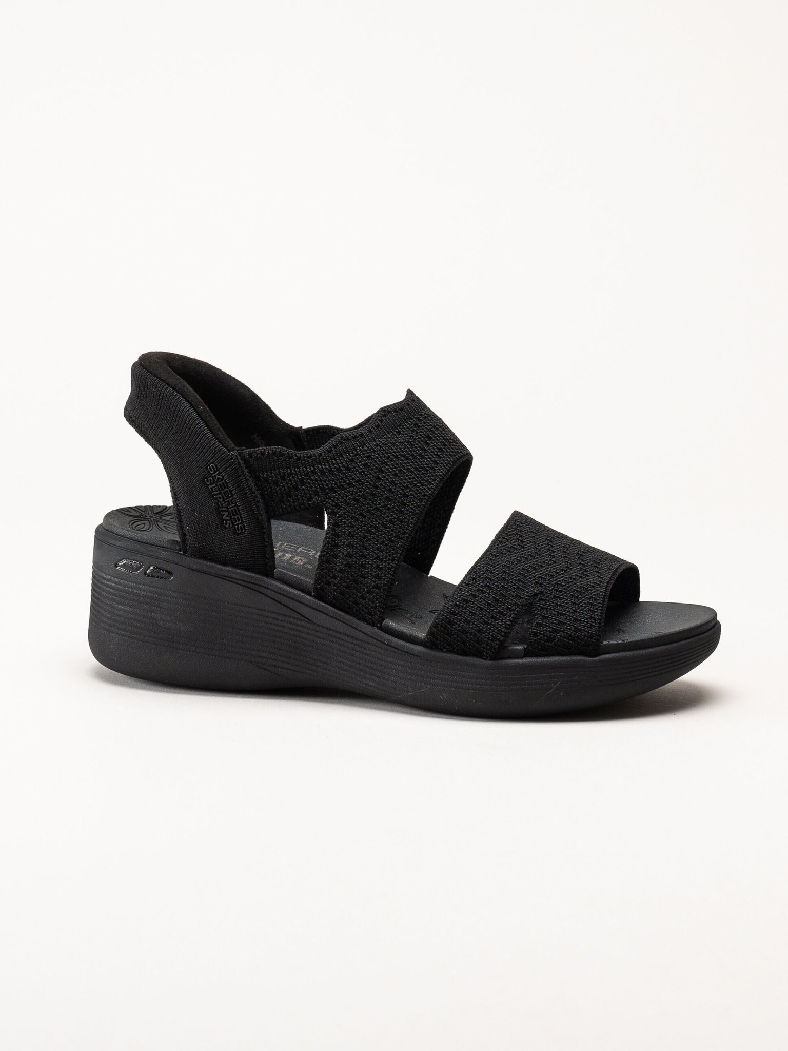 Skechers - Pier Lite - Slip On By - Svarta Slip-ins sandaler