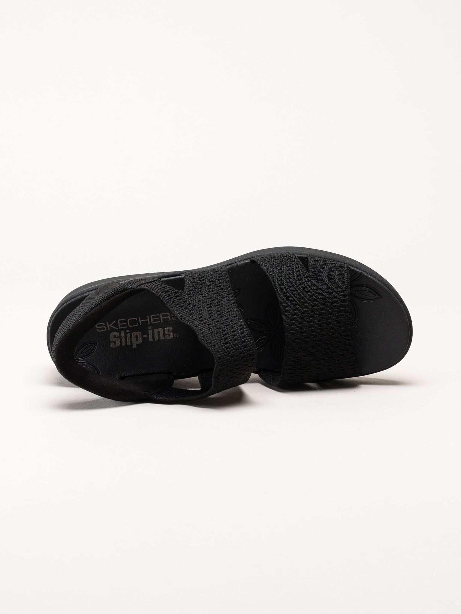 Skechers - Pier Lite - Slip On By - Svarta Slip-ins sandaler