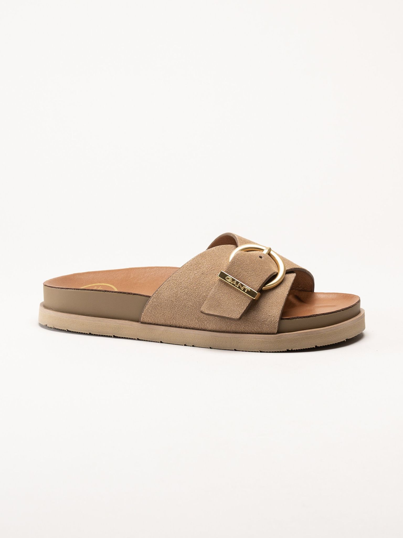 Gant Footwear - Mardale - Beige slip in sandaler i mocka