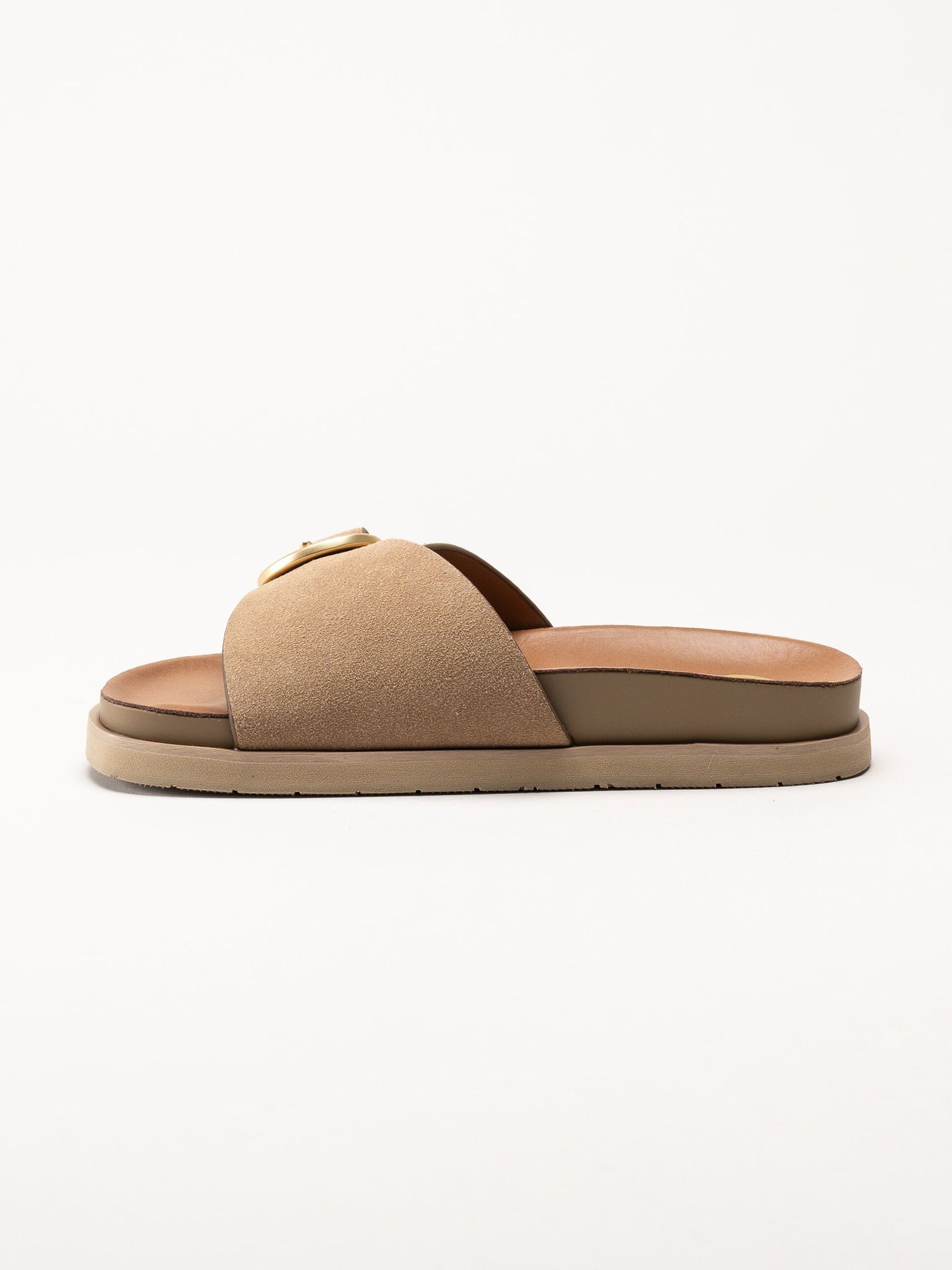 Gant Footwear - Mardale - Beige slip in sandaler i mocka