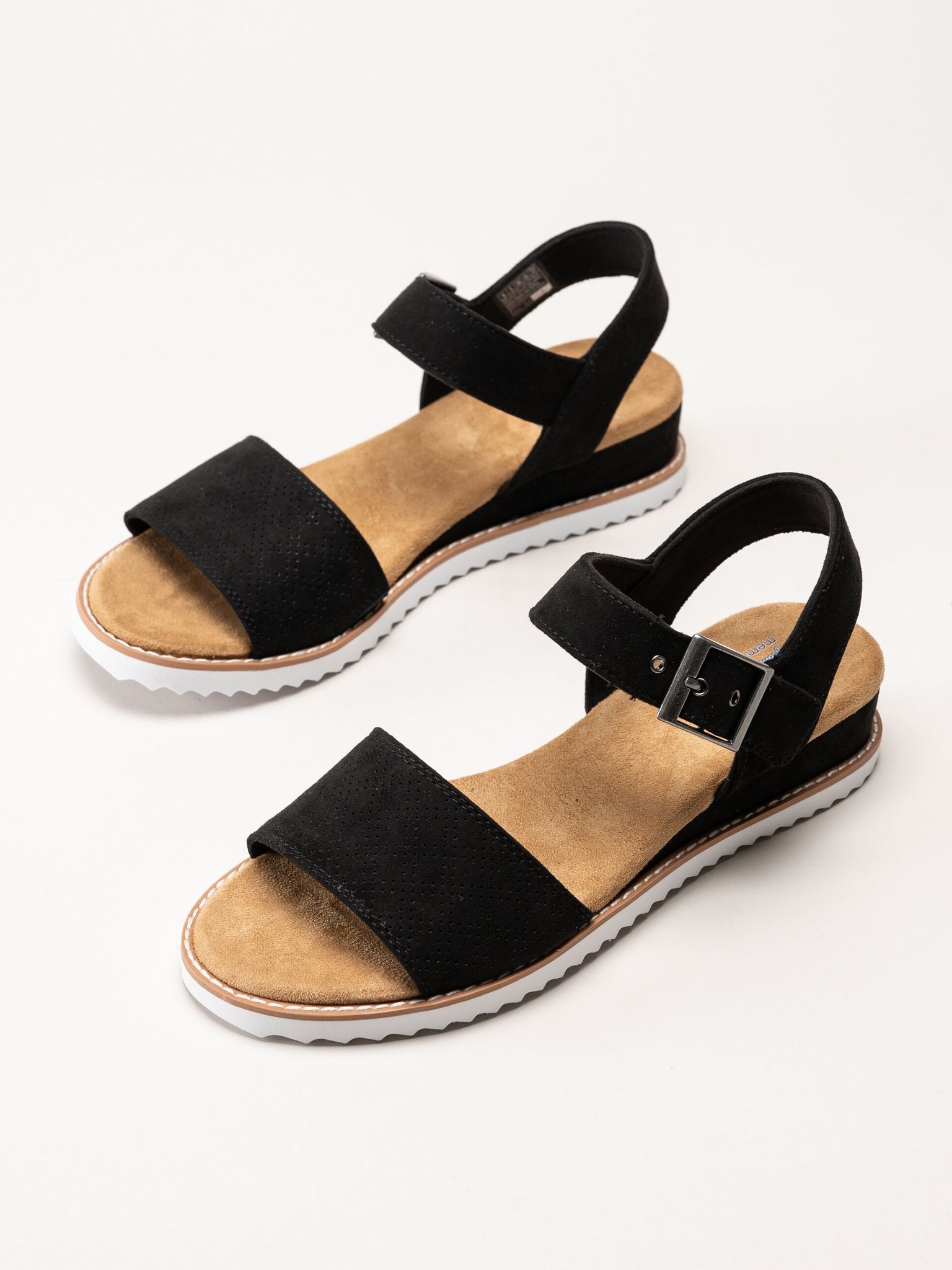 Skechers - Desert Kiss- Serendipitous - Svarta remsandaler